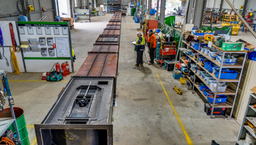 Viridian Glass Bucket Elevator Project
